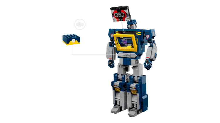 Klocki LEGO Icons 10358 Transformers: Soundwave