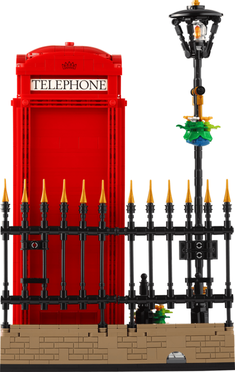 Klocki LEGO Ideas 21347 Czerwona londyńska budka telefoniczna