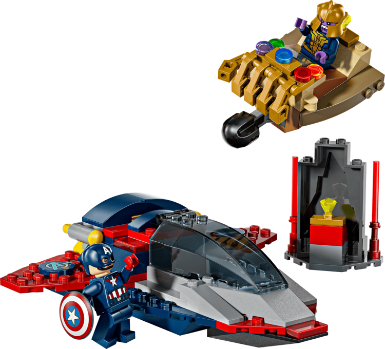 Klocki LEGO Marvel 76319 Kapitan Ameryka kontra Thanos