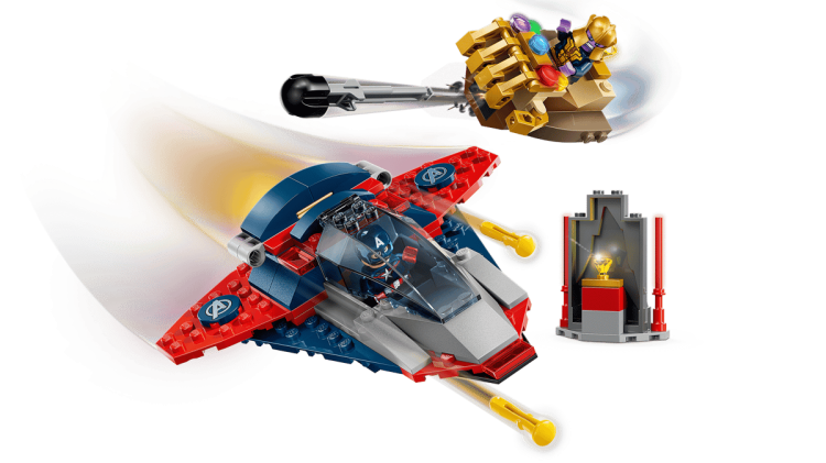 Klocki LEGO Marvel 76319 Kapitan Ameryka kontra Thanos