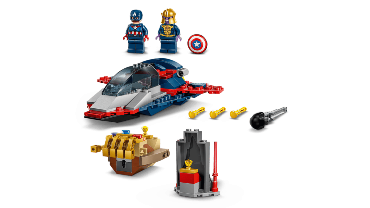 Klocki LEGO Marvel 76319 Kapitan Ameryka kontra Thanos