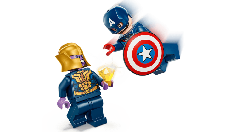 Klocki LEGO Marvel 76319 Kapitan Ameryka kontra Thanos