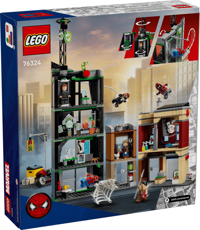 Klocki LEGO Marvel 76324 Spider-Man i Oscorp