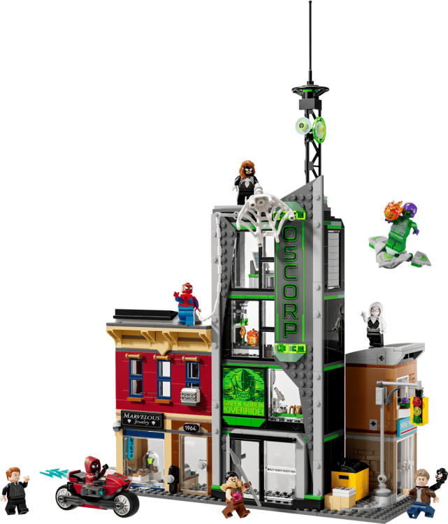 Klocki LEGO Marvel 76324 Spider-Man i Oscorp
