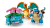 Klocki LEGO Pokemon  72153 Venusaur, Charizard i Blastoise + Kolekcja odznak z regionu Kanto
