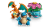 Klocki LEGO Pokemon  72153 Venusaur, Charizard i Blastoise + Kolekcja odznak z regionu Kanto