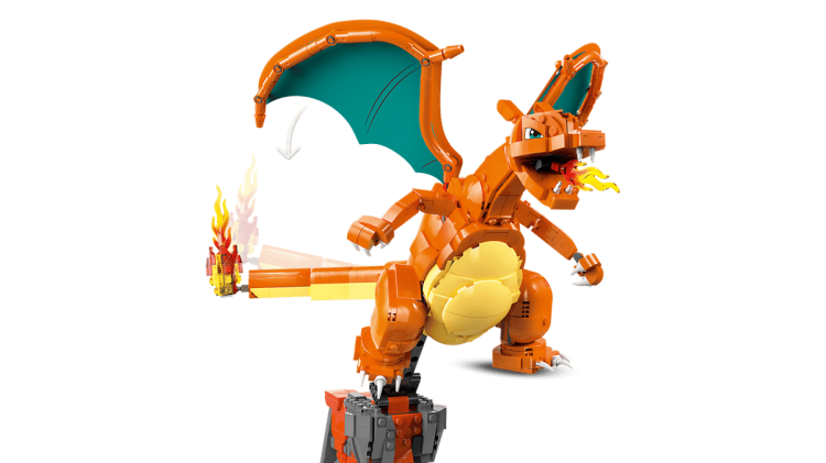Klocki LEGO Pokemon  72153 Venusaur, Charizard i Blastoise + Kolekcja odznak z regionu Kanto