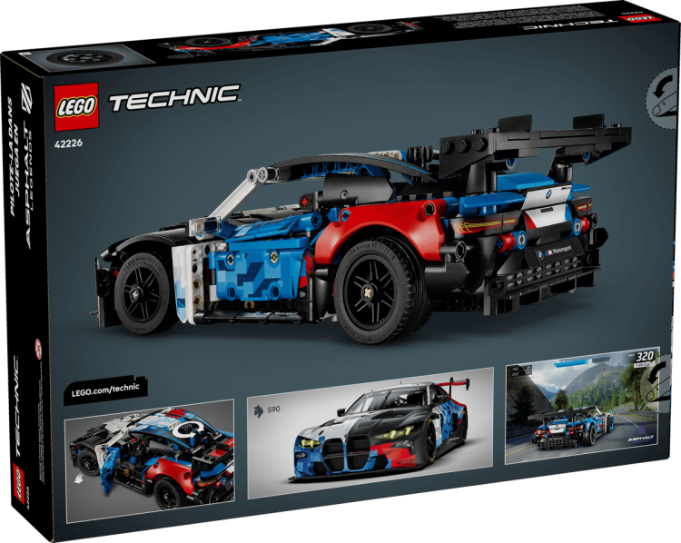 Klocki LEGO Technic 42226 Samochód wyścigowy BMW M4 GT3 EVO