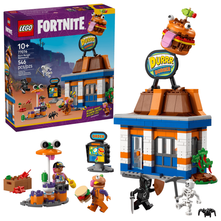 Klocki LEGO Fortnite 77076Restauracja Durrr Burgerownia