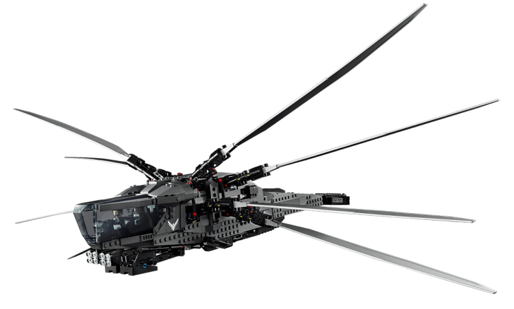 Klocki LEGO Icons 10327 Diuna — Atreides Royal Ornithopter