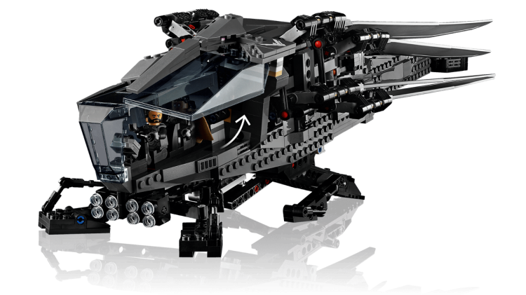 Klocki LEGO Icons 10327 Diuna — Atreides Royal Ornithopter