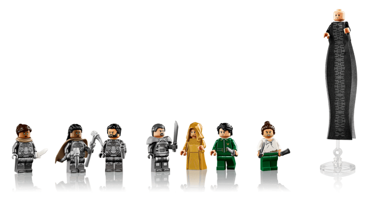 Klocki LEGO Icons 10327 Diuna — Atreides Royal Ornithopter