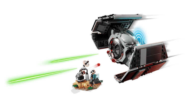 Klocki LEGO Star Wars 75421 SMART Play™: Myśliwiec TIE™ Dartha Vadera