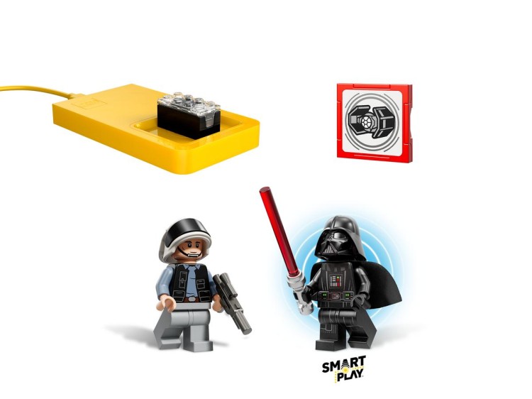 Klocki LEGO Star Wars 75421 SMART Play™: Myśliwiec TIE™ Dartha Vadera