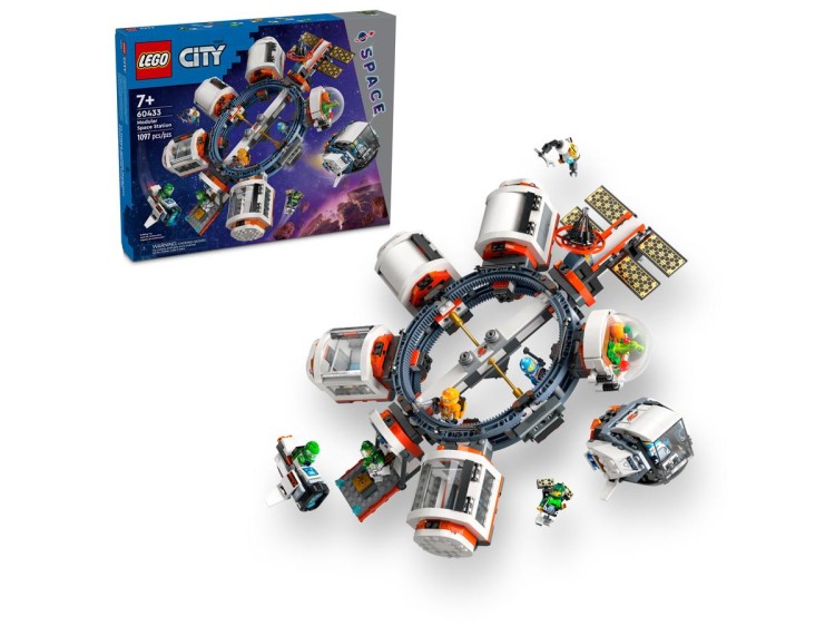 Klocki LEGO City 60433 Modułowa stacja kosmiczna