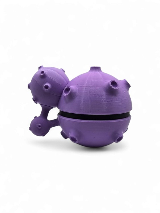 Weezing Ball – Figurka Pokémon - Kolekcjonerska Pokeball