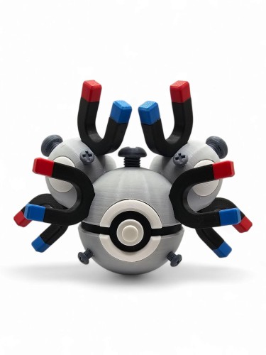 Magneton Ball – Figurka Pokémon - Kolekcjonerska Pokeball