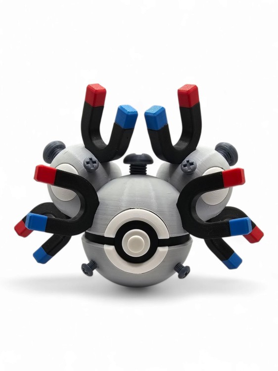 Magneton Ball – Figurka Pokémon - Kolekcjonerska Pokeball