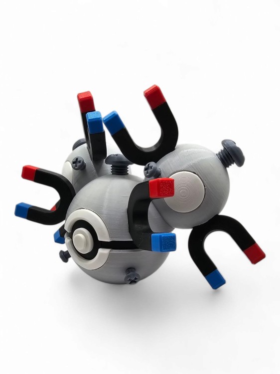 Magneton Ball – Figurka Pokémon - Kolekcjonerska Pokeball
