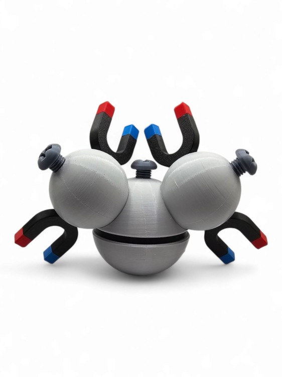 Magneton Ball – Figurka Pokémon - Kolekcjonerska Pokeball