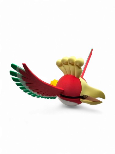 Ho-Oh Ball – Figurka Pokémon – Kolekcjonerska Pokeball