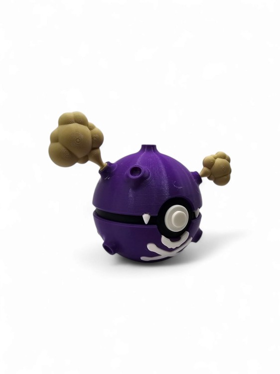 Koffing Ball– Figurka Pokémon – Kolekcjonerska Pokeball