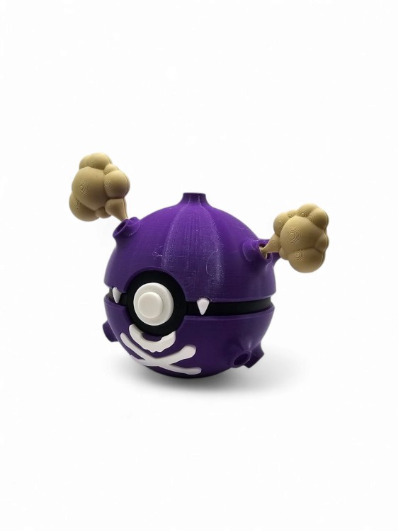 Koffing Ball– Figurka Pokémon – Kolekcjonerska Pokeball