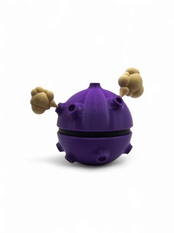 Koffing Ball– Figurka Pokémon – Kolekcjonerska Pokeball