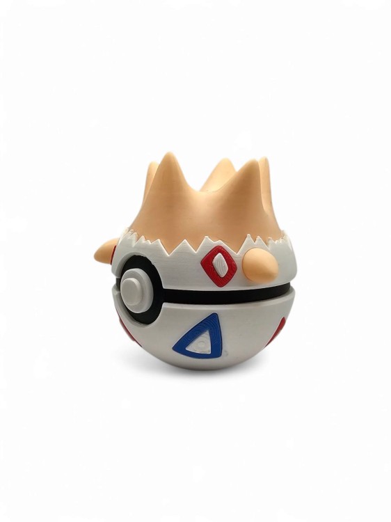 Togepi Ball– Figurka Pokémon – Kolekcjonerska Pokeball