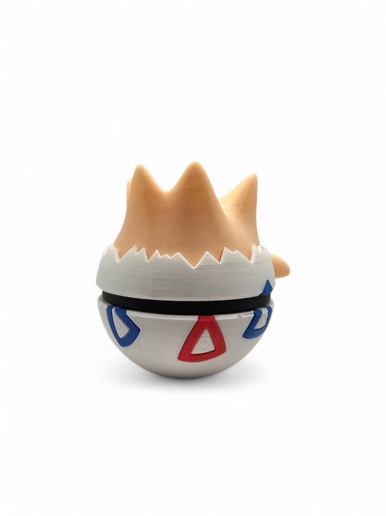 Togepi Ball– Figurka Pokémon – Kolekcjonerska Pokeball