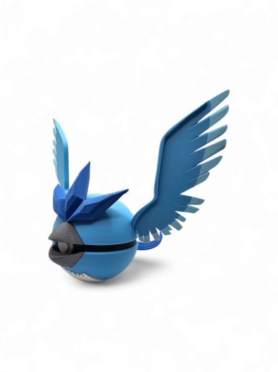 Articuno Ball– Figurka Pokémon – Kolekcjonerska Pokeball