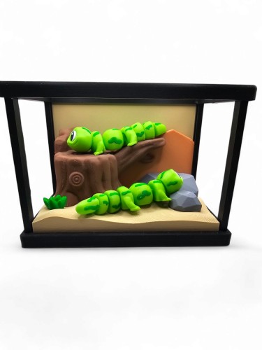 Salamander Habitat Aquarium – Dekoracyjne Terrarium