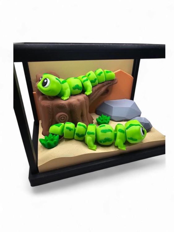 Salamander Habitat Aquarium – Dekoracyjne Terrarium
