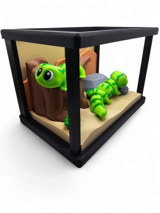 Salamander Habitat Aquarium – Dekoracyjne Terrarium