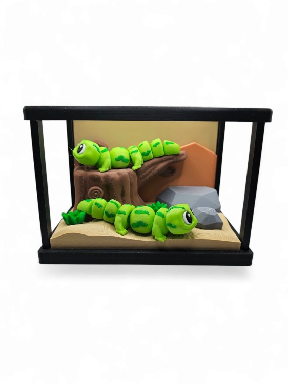 Salamander Habitat Aquarium – Dekoracyjne Terrarium