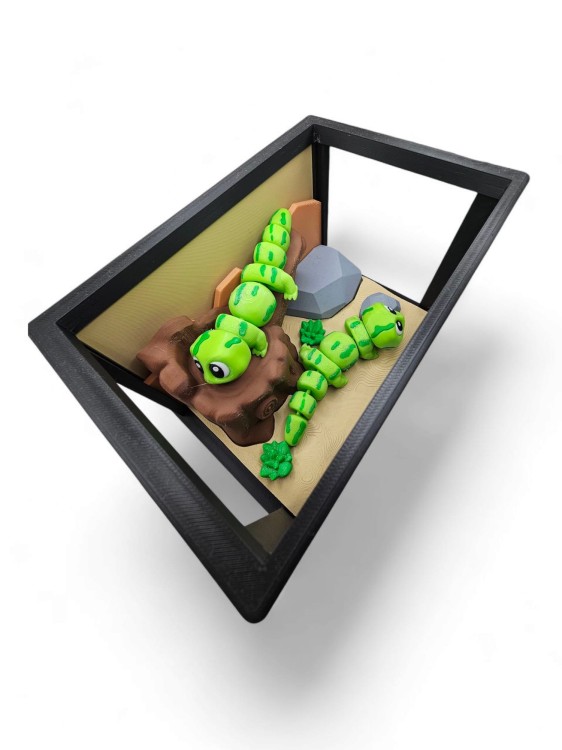 Salamander Habitat Aquarium – Dekoracyjne Terrarium