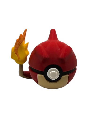 Charmeleon Ball – Figurka Pokémon - Kolekcjonerska Pokeball