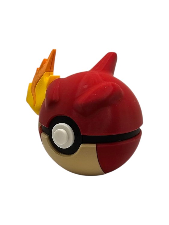 Charmeleon Ball – Figurka Pokémon - Kolekcjonerska Pokeball