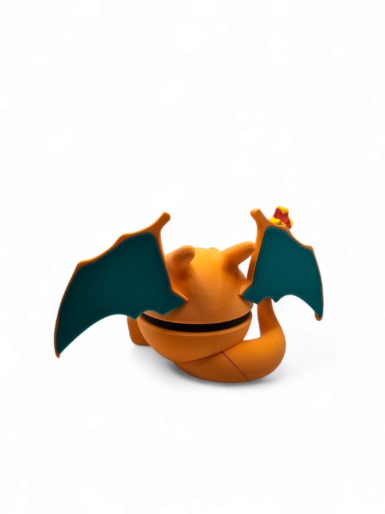 Charizard Ball – Figurka Pokémon - Kolekcjonerska Pokeball