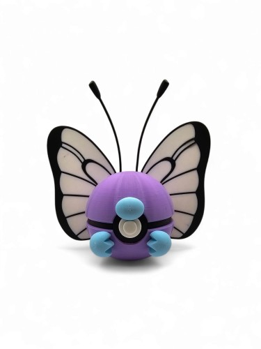 Butterfree Ball – Figurka Pokémon - Kolekcjonerska Pokeball