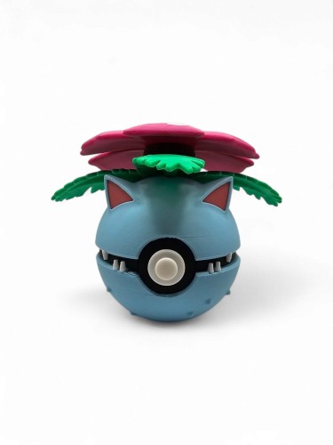 Venusaur Ball – Figurka Pokémon - Kolekcjonerska Pokeball