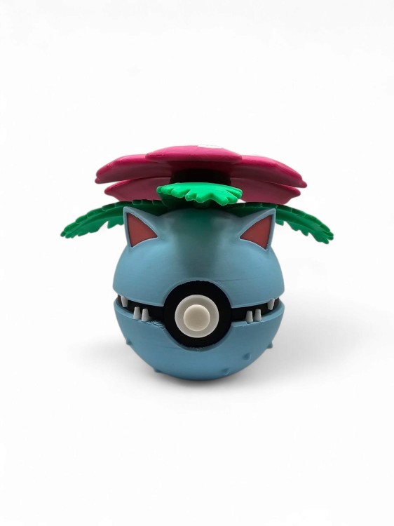 Venusaur Ball – Figurka Pokémon - Kolekcjonerska Pokeball
