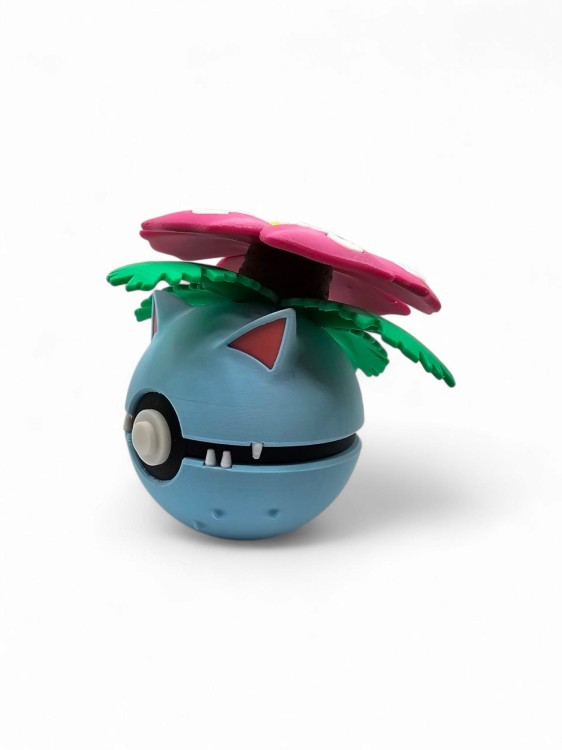 Venusaur Ball – Figurka Pokémon - Kolekcjonerska Pokeball