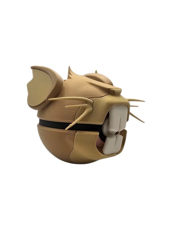 Raticate Ball – Figurka Pokémon - Kolekcjonerska Pokeball