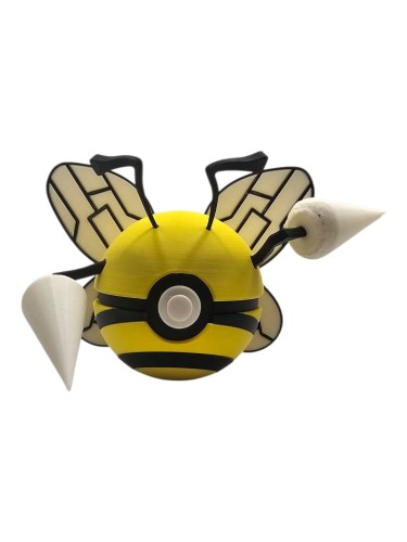 Beedrill Ball – Figurka Pokémon - Kolekcjonerska Pokeball