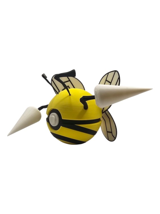 Beedrill Ball – Figurka Pokémon - Kolekcjonerska Pokeball
