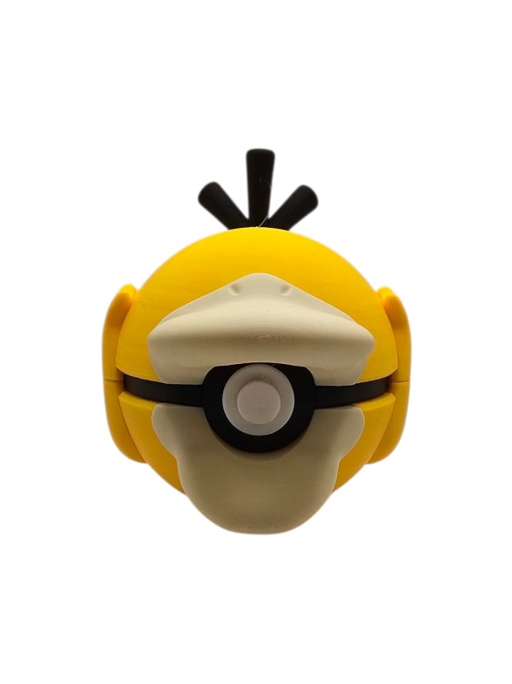 Psyduck Ball – Figurka Pokémon - Kolekcjonerska Pokeball