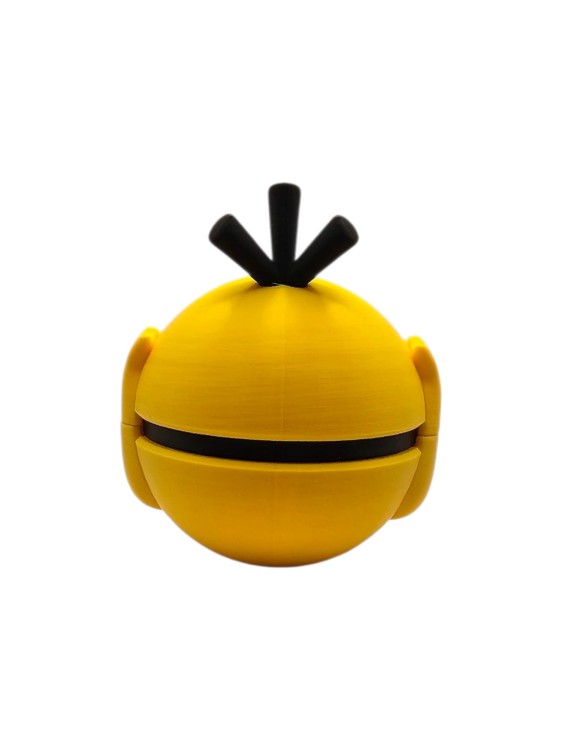 Psyduck Ball – Figurka Pokémon - Kolekcjonerska Pokeball