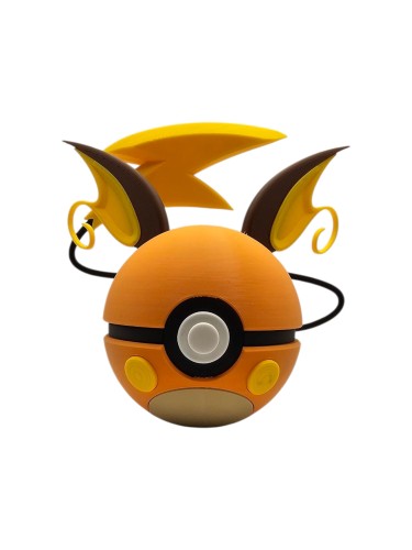 Raichu Ball – Figurka Pokémon - Kolekcjonerska Pokeball