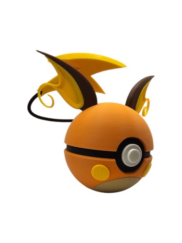 Raichu Ball – Figurka Pokémon - Kolekcjonerska Pokeball